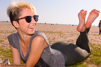 sole pose portrait